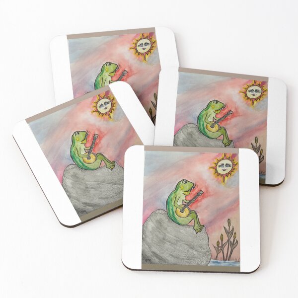 Item preview, Banjo Frog designed and sold by IzBunnyRose.