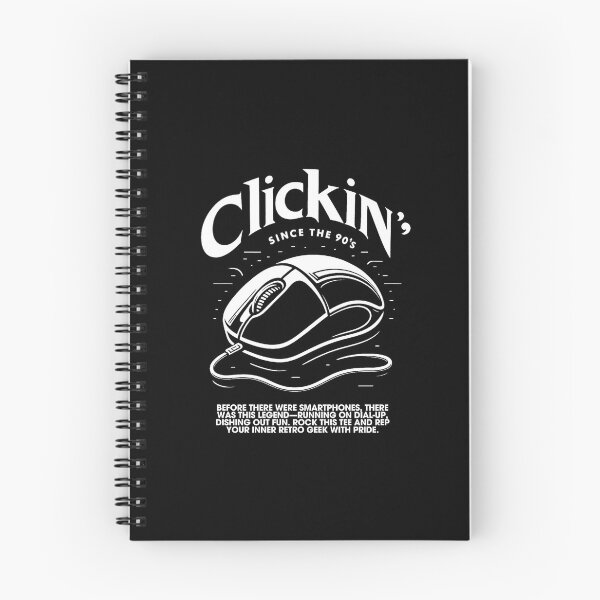 Item preview, Clickin’, Since the 90’s – Retro Computer Mouse | Funny Vintage Tech Nerd designed and sold by Cree8if.
