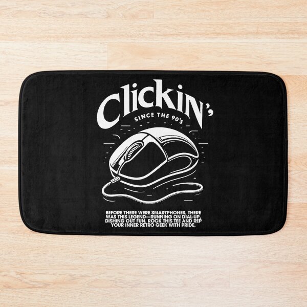 Item preview, Clickin’, Since the 90’s – Retro Computer Mouse | Funny Vintage Tech Nerd designed and sold by Cree8if.