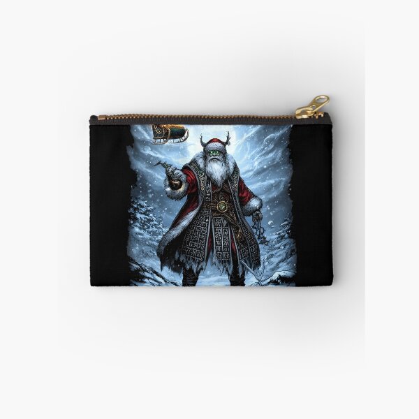 Item preview, zombie christmas Undead Santa Magical Dark Fantasy Christmas Art designed and sold by Uglyandcute.