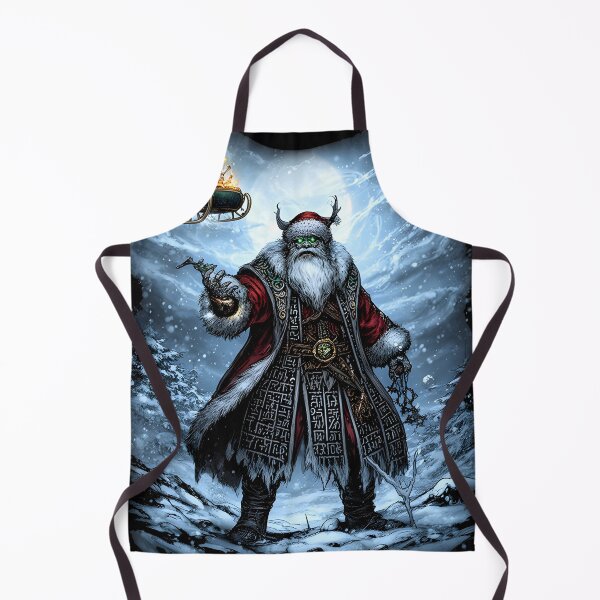Item preview, zombie christmas Undead Santa Magical Dark Fantasy Christmas Art designed and sold by Uglyandcute.