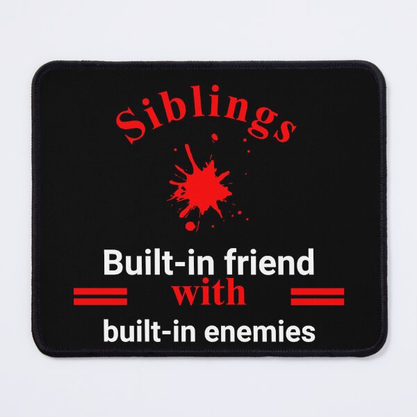 Item preview, Built-in Friend with Built-in Enemies designed and sold by MOFAPPAREL.