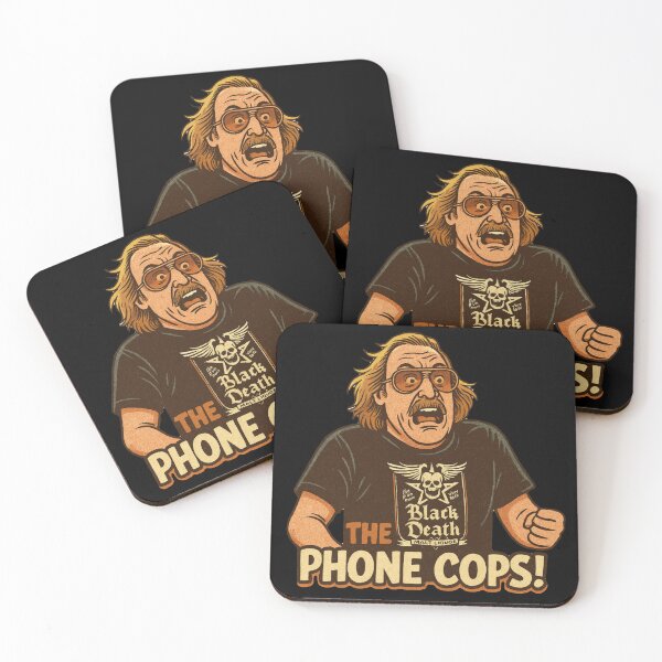 Item preview, The Phone Cops! – Johnny Fever Tribute Parody Art designed and sold by Channel 86.