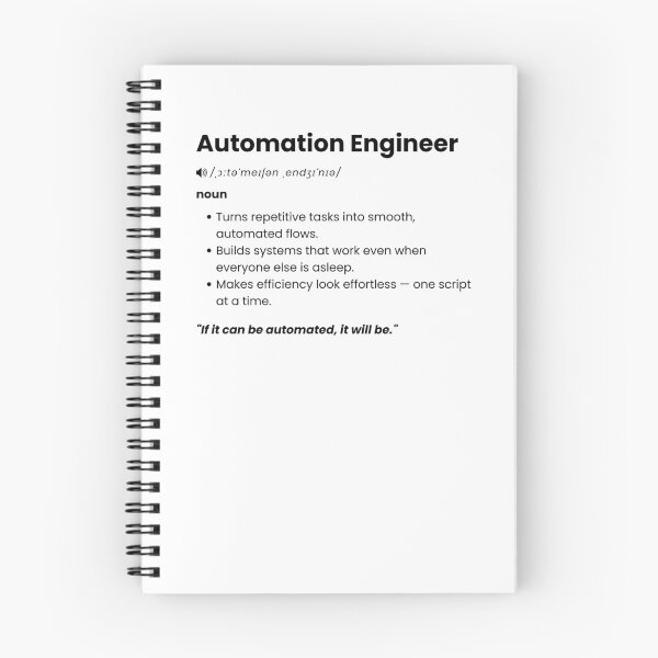 Item preview, Automation Engineer Definition | Funny Automation Tech Gift designed and sold by Yuli Club.