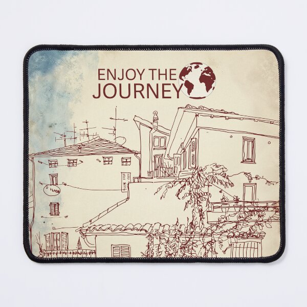 Item preview, Enjoy the Journey, Nice, France lineart designed and sold by CHASAcreative.