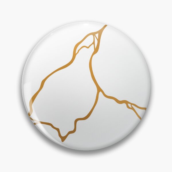 Item preview, White Kintsugi designed and sold by Harry Draws Straws.