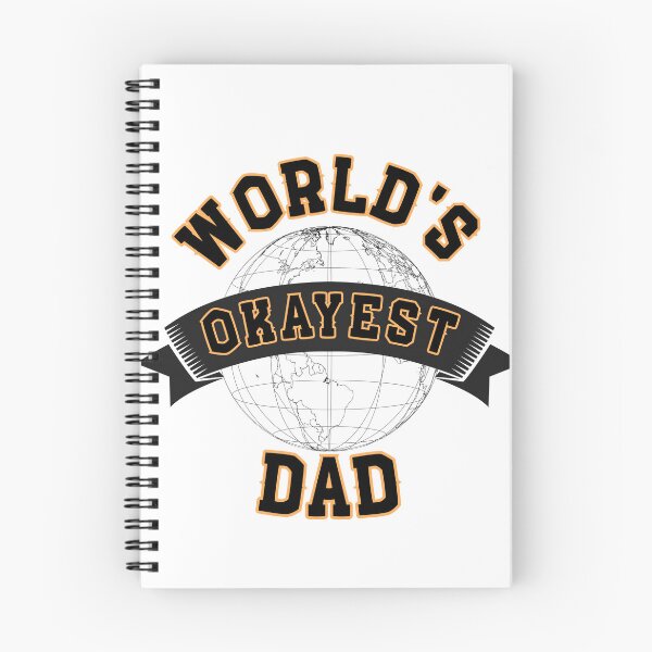 Item preview, WORLD'S OKAYEST DAD - In Orange designed and sold by Holy Coast Threads (Formerly ChristianFlower).