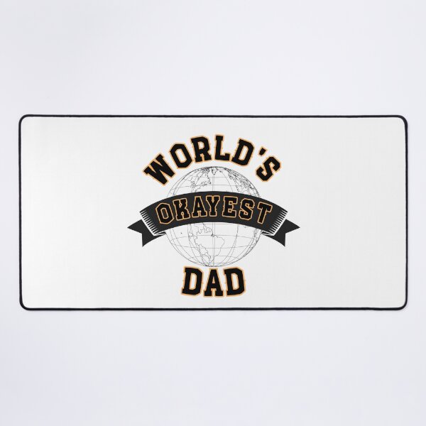 Item preview, WORLD'S OKAYEST DAD - In Orange designed and sold by Holy Coast Threads (Formerly ChristianFlower).