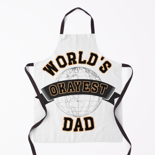 Item preview, WORLD'S OKAYEST DAD - In Orange designed and sold by Holy Coast Threads (Formerly ChristianFlower).