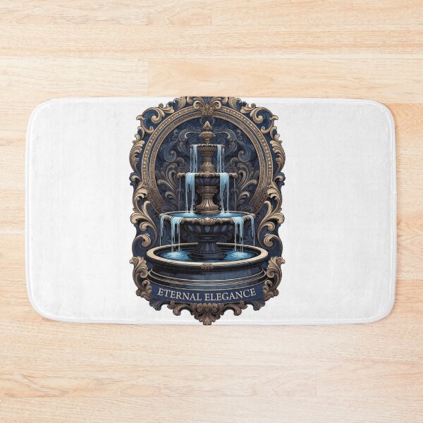 Item preview, Gilded Baroque Fountain T-Shirt, Premium Dark Metal Sculpture Art, Eternal Elegance Graphic designed and sold by YMLux.