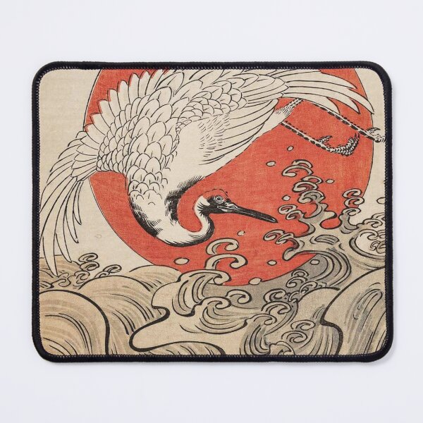 Item preview, Crane, Waves and Rising Sun designed and sold by RickE.