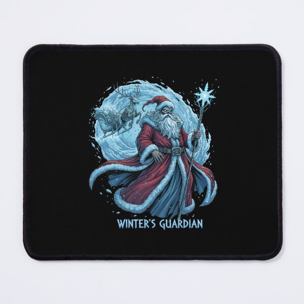Item preview, zombie christmas Undead Santa Magical Dark Fantasy Christmas Art designed and sold by Uglyandcute.