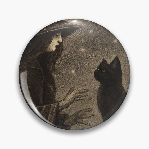 Item preview, Witch's Familiar designed and sold by GothicTrends.