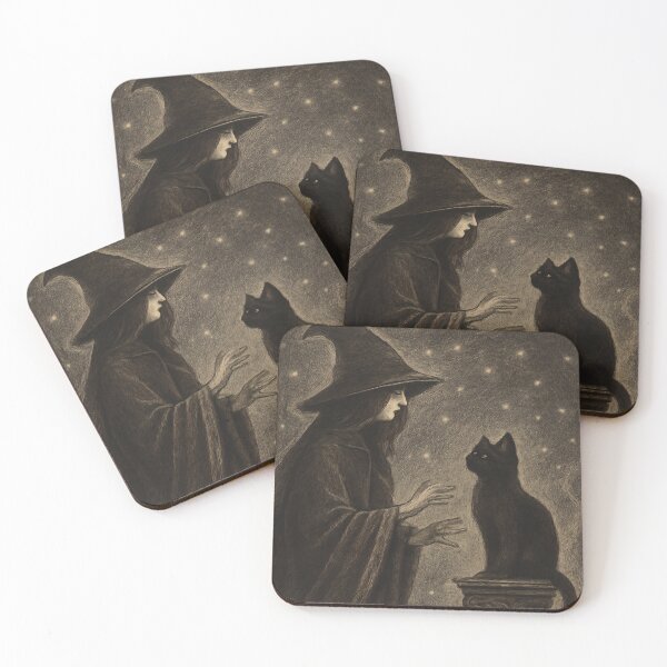 Item preview, Witch's Familiar designed and sold by GothicTrends.