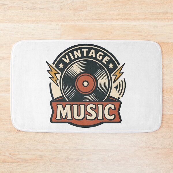Item preview, Vintage 45 Vinyl – Retro Music Record Logo designed and sold by Dax Studio.