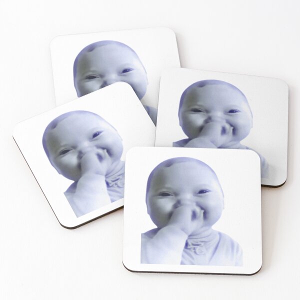 Item preview, AI Baby Holding Laugh Meme designed and sold by klaro45.