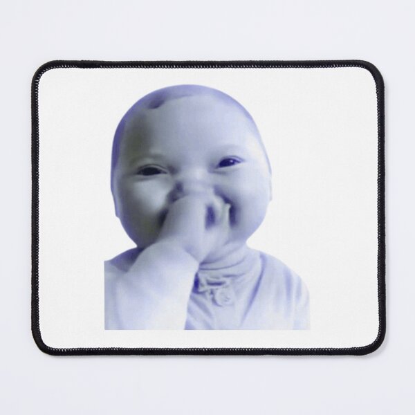 Item preview, AI Baby Holding Laugh Meme designed and sold by klaro45.