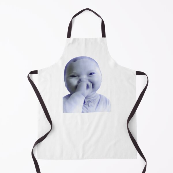 Item preview, AI Baby Holding Laugh Meme designed and sold by klaro45.
