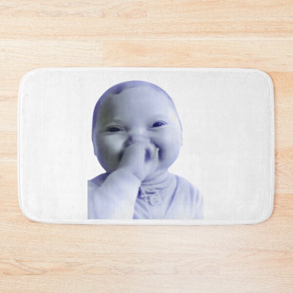 Item preview, AI Baby Holding Laugh Meme designed and sold by klaro45.