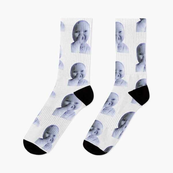 Item preview, AI Baby Holding Laugh Meme designed and sold by klaro45.