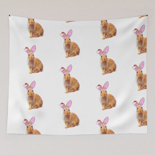 Item preview, Bunny with bunny ears Hat – animalzinhats  designed and sold by Ashley’sAnimalz.