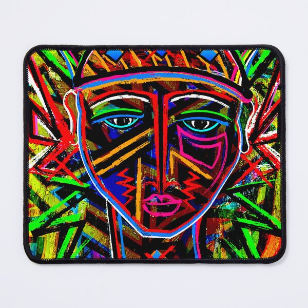 Item preview, Tribal Graffiti Face designed and sold by ViaARTfactory.
