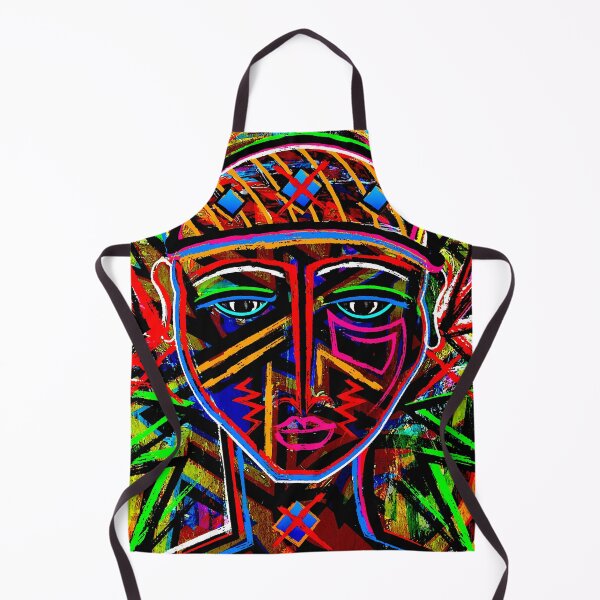 Item preview, Tribal Graffiti Face designed and sold by ViaARTfactory.