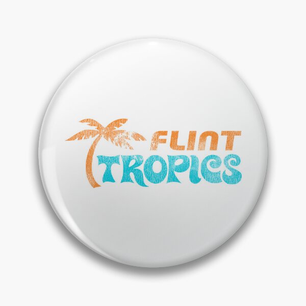 Item preview, Flint Tropics Retro Distressed Basketball - Semi Pro designed and sold by ourkid.