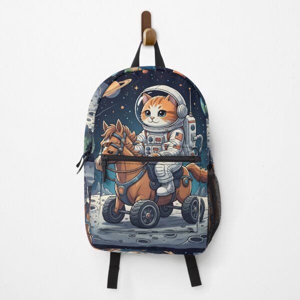 Item preview, Astro-Cat on a Galactic Mechanical Pony ​ designed and sold by JanRizz.