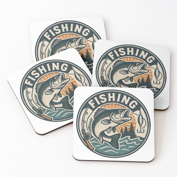 Aperçu de l'œuvre Logo Vintage Fishing – Retro Pêcher créée et vendue par Dax Studio.