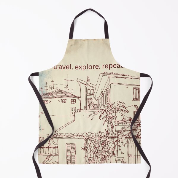 Item preview, travel. explore. repeat. Nice, France with antique background designed and sold by CHASAcreative.