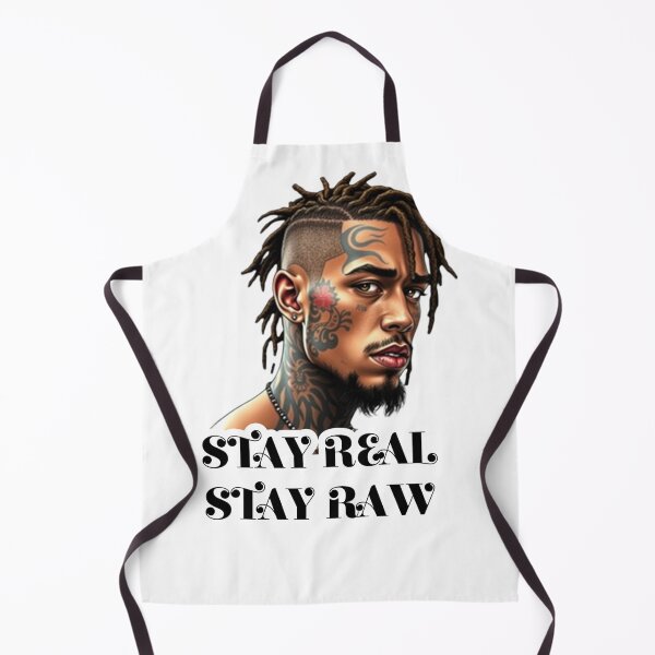 Item preview, Stay Real Stay Raw Tattooed Portrait Sticker designed and sold by Diamond-C.