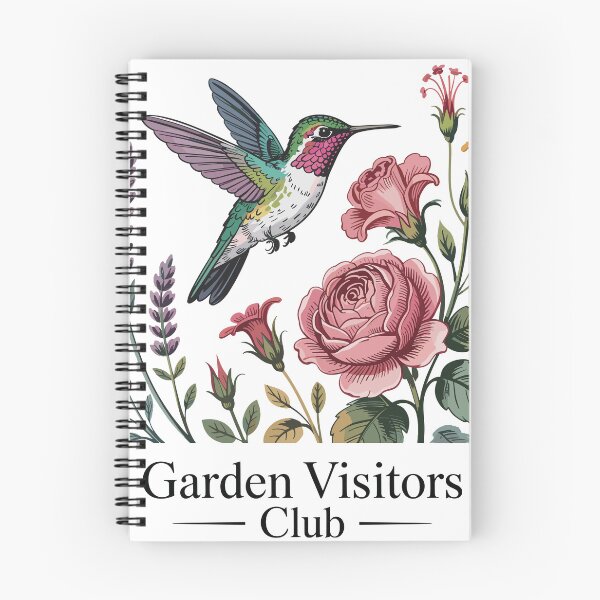 Item preview, Hummingbird Garden Visitors Club designed and sold by Creative League Ignite.