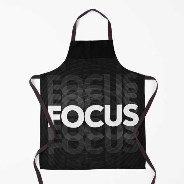 Item preview, FOCUS Minimal Typography Gift – Anti-Procrastination Work/Study Design designed and sold by POD DYNASTY | Original Print On Demand T-Shirt Graphics.