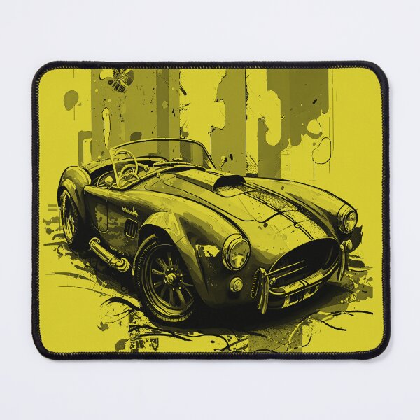 Item preview, Shelby Cobra (1962-1967) - Black and white style designed and sold by MVDigitalArt.