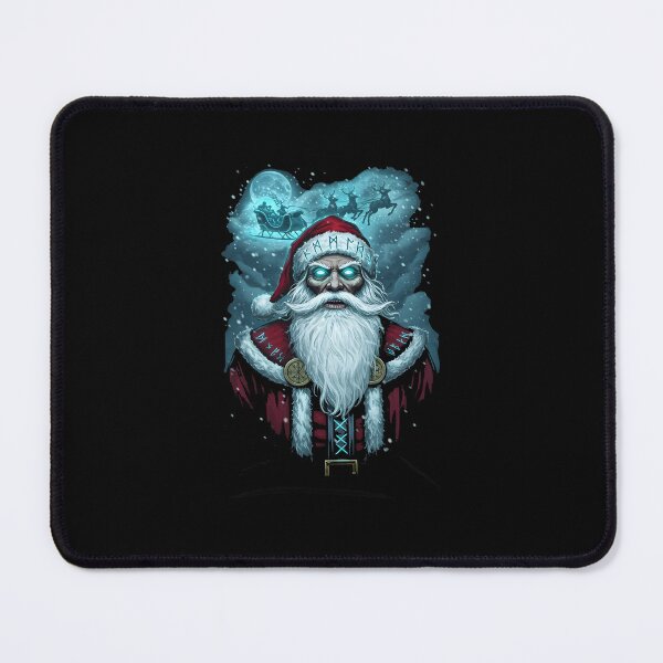 Item preview, zombie christmas Undead Santa Magical Dark Fantasy Christmas Art designed and sold by Uglyandcute.