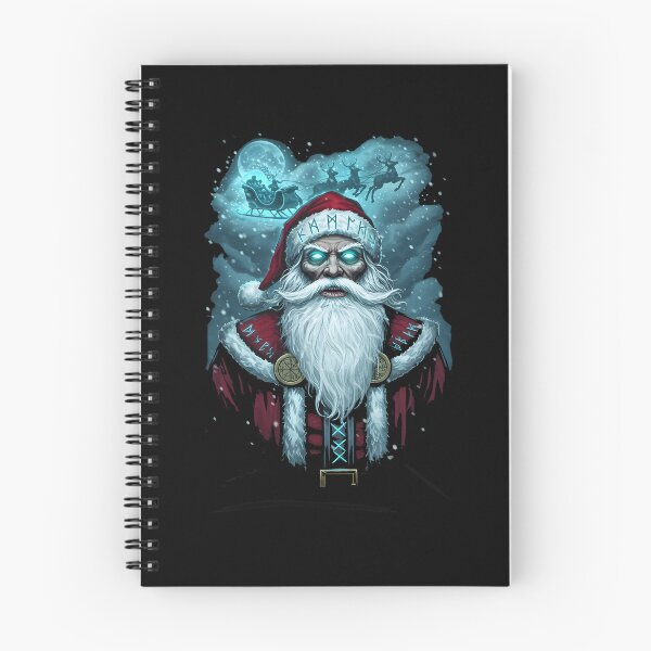 Item preview, zombie christmas Undead Santa Magical Dark Fantasy Christmas Art designed and sold by Uglyandcute.