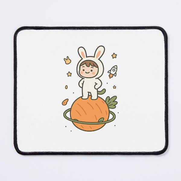 Item preview, Bunny Boy on Carrot Plane designed and sold by meesara.