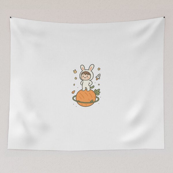 Item preview, Bunny Boy on Carrot Plane designed and sold by meesara.
