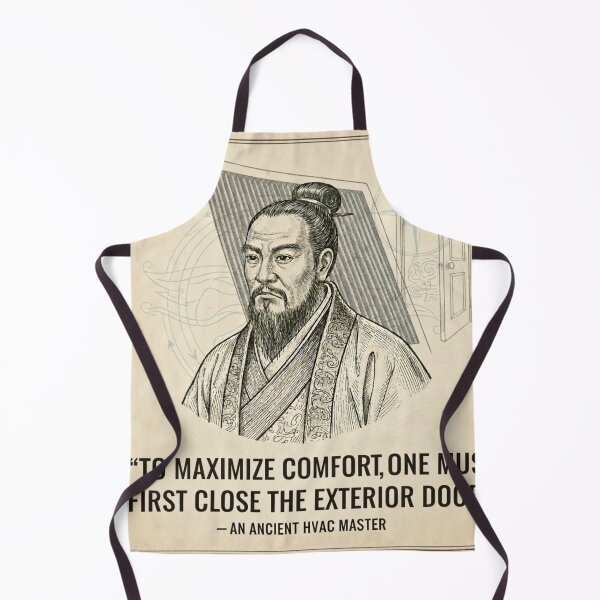 Item preview, The Ancient HVAC Master’s Comfort Maxim designed and sold by Mission Top-Secret Co..