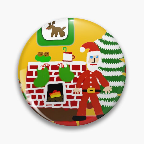Item preview, HI54WINT Santa's Lodge designed and sold by ZaryaParx.