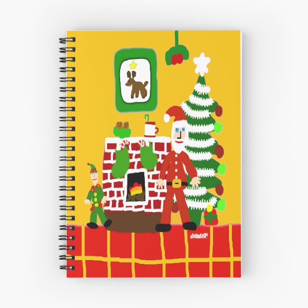 Item preview, HI54WINT Santa's Lodge designed and sold by ZaryaParx.