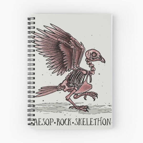 Item preview, AESOP ROCK "SKELETHON" tribute designed and sold by DropkickMolotov.