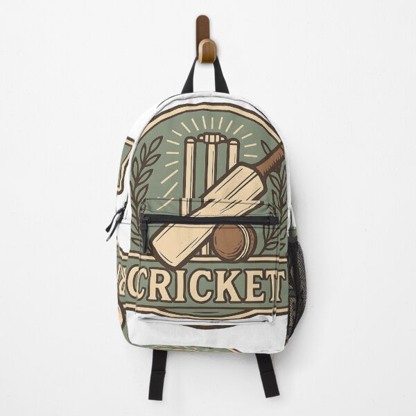 Item preview, Vintage Cricket – Retro Bat & Ball Logo designed and sold by Dax Studio.