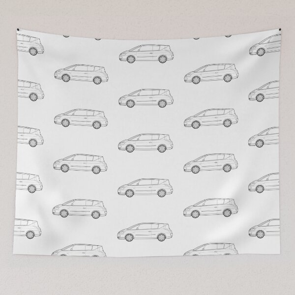 Item preview, 2001 Avantime Classic Car Outline Artwork designed and sold by RJWautographics.