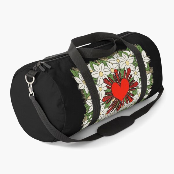 Item preview, Red Tribal Filipino Heart Sun with Sampaguita Flowers designed and sold by Steeb757.