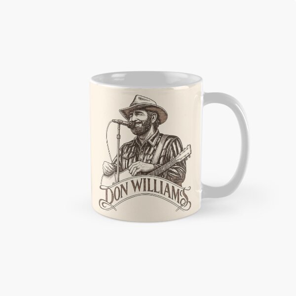 Artikelvorschau, Don Williams – Legende der klassischen Country-Musik entworfen und verkauft von ourkid.