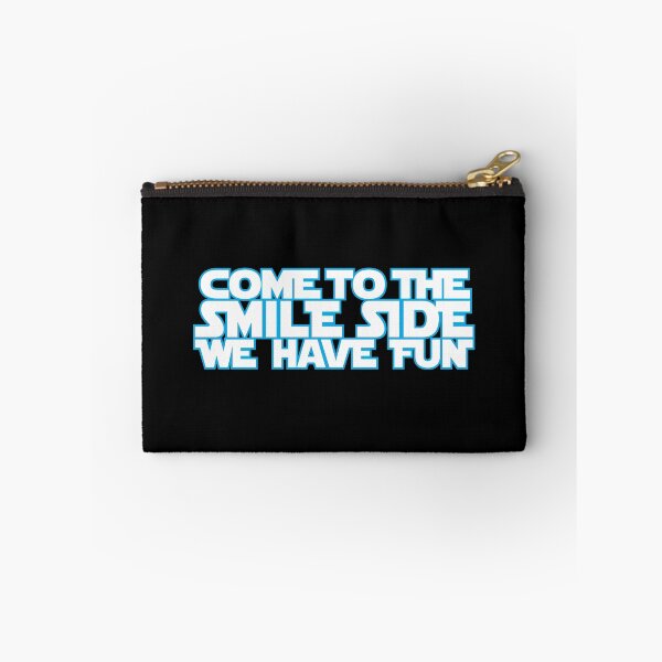 Item preview, Come to the smile side we have fun (blue white) designed and sold by hard2wear.