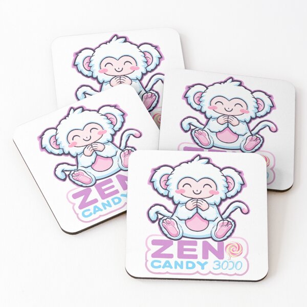 Item preview, FLUFFY PUFFY TWIN TAILS MONKEY  designed and sold by Zen Candy 3000 Travis Nicholas Zariwny.