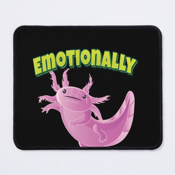 Item preview, Emotionally Unavailable Axolotl designed and sold by PiaGromann.